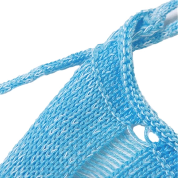 Vaca Mesh Halter Dress - Picture 11 of 12